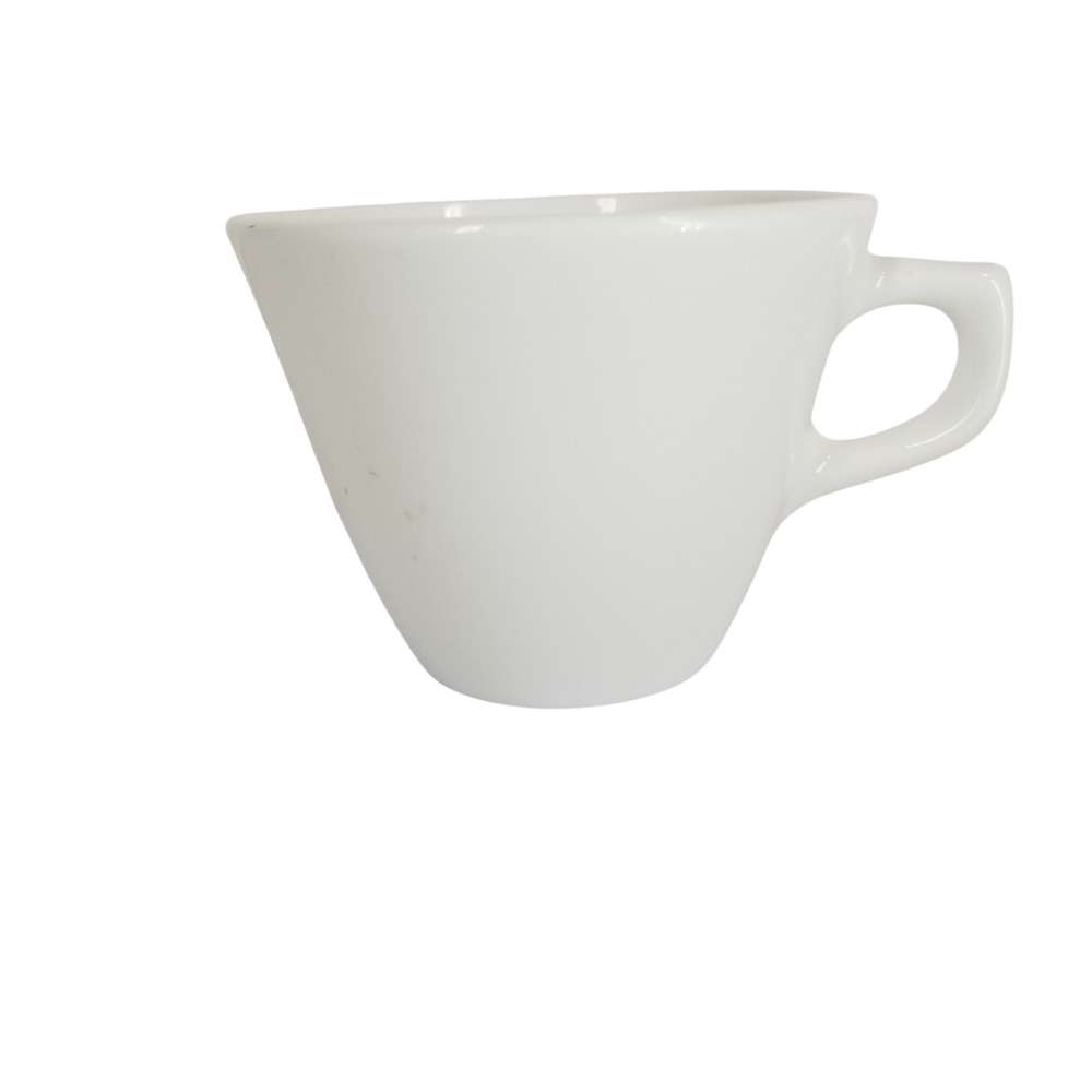 Corning USA White Ceramic Coffee Cup‎ Mug Cone Shaped